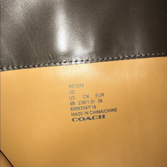 COACH "Jo" Boots - Picture 6 of 8